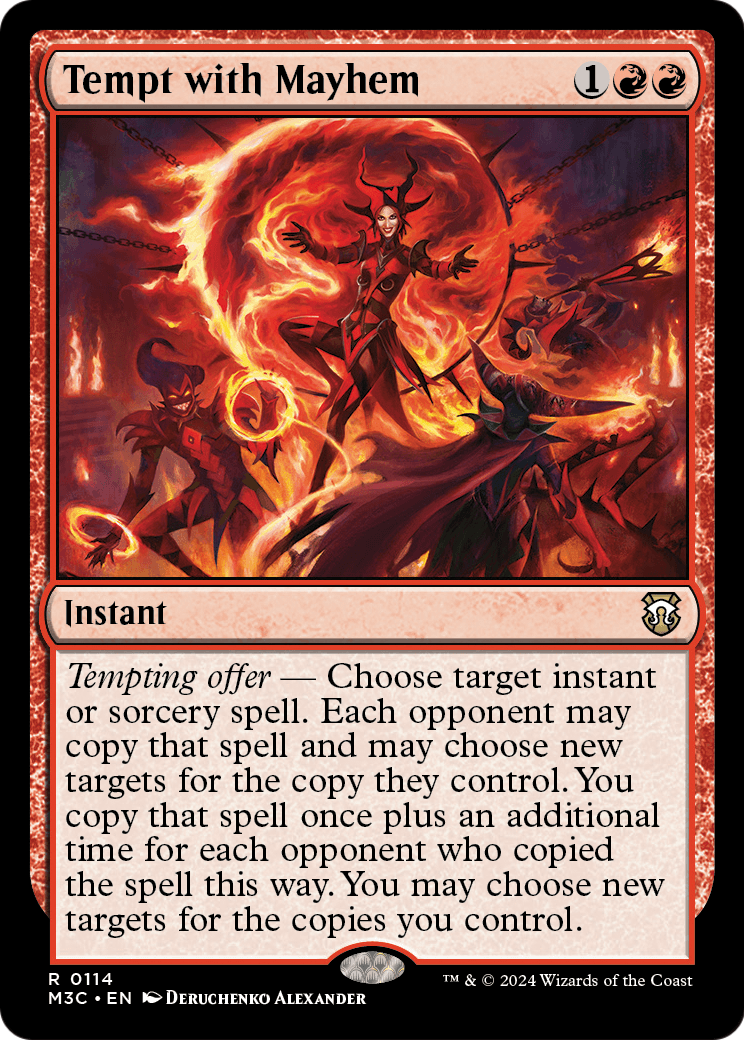 Tempt with Mayhem (M3C-114) - Modern Horizons 3 Commander