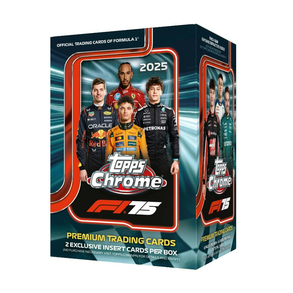 2025 Topps Chrome Formula 1 Blaster Box