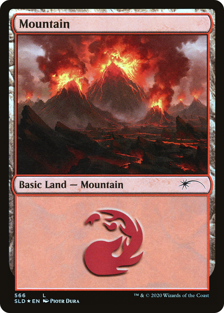 Mountain (566) (SLD-566) - Secret Lair Drop Foil