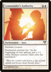 Commander's Authority (AVR-013) - Avacyn Restored Foil