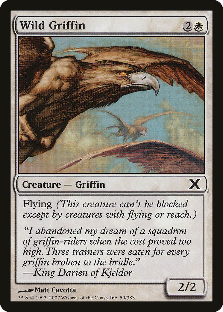 Wild Griffin (10E-059) - Tenth Edition