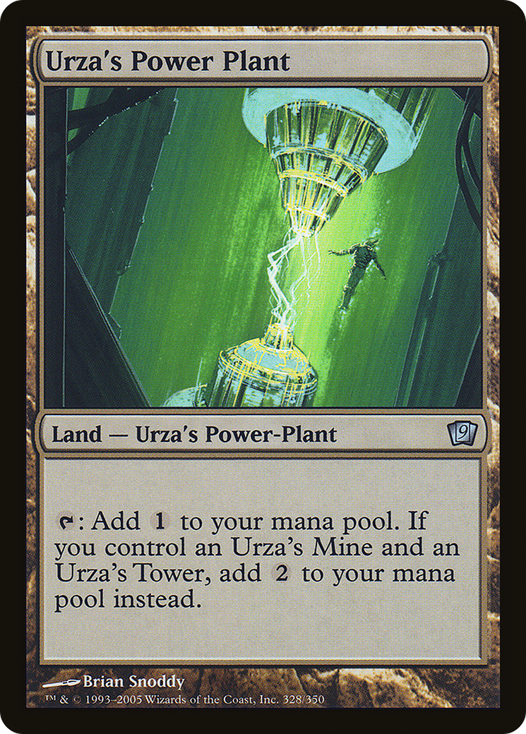 Urza's Power Plant (9ED-328) - 9th Edition Foil