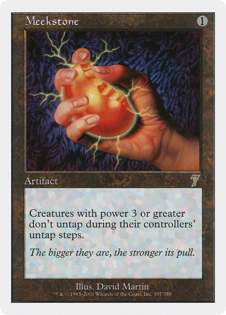 Meekstone (7ED-307) - 7th Edition Foil