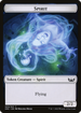 Spirit (TSNC-003) - Streets of New Capenna Tokens Foil