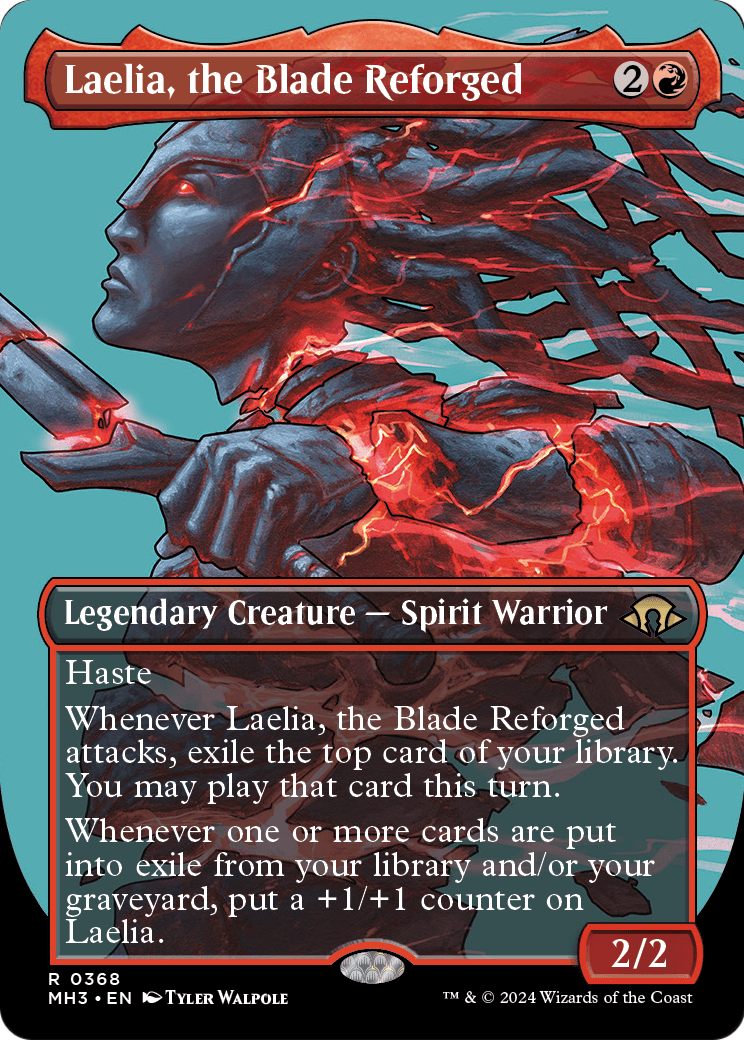 Laelia, the Blade Reforged (Borderless) (MH3-368) - Modern Horizons 3