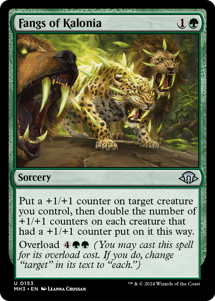 Fangs of Kalonia (MH3-153) - Modern Horizons 3 Foil