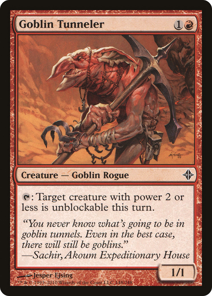 Goblin Tunneler (ROE-148) - Rise of the Eldrazi Foil