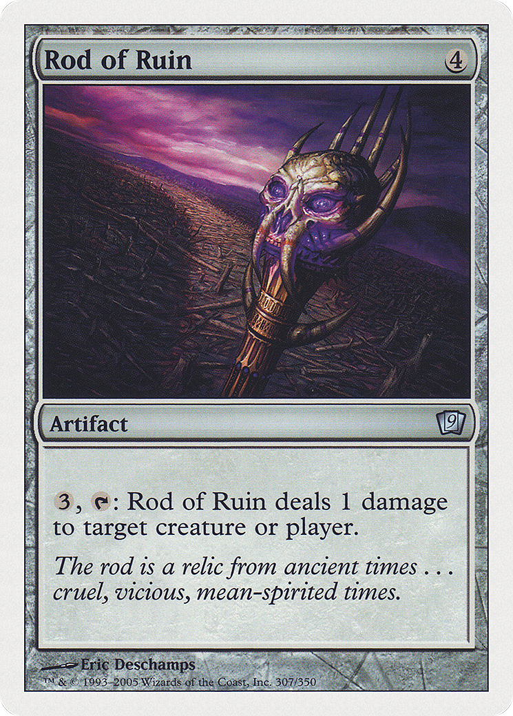 Rod of Ruin (9ED-307) - 9th Edition
