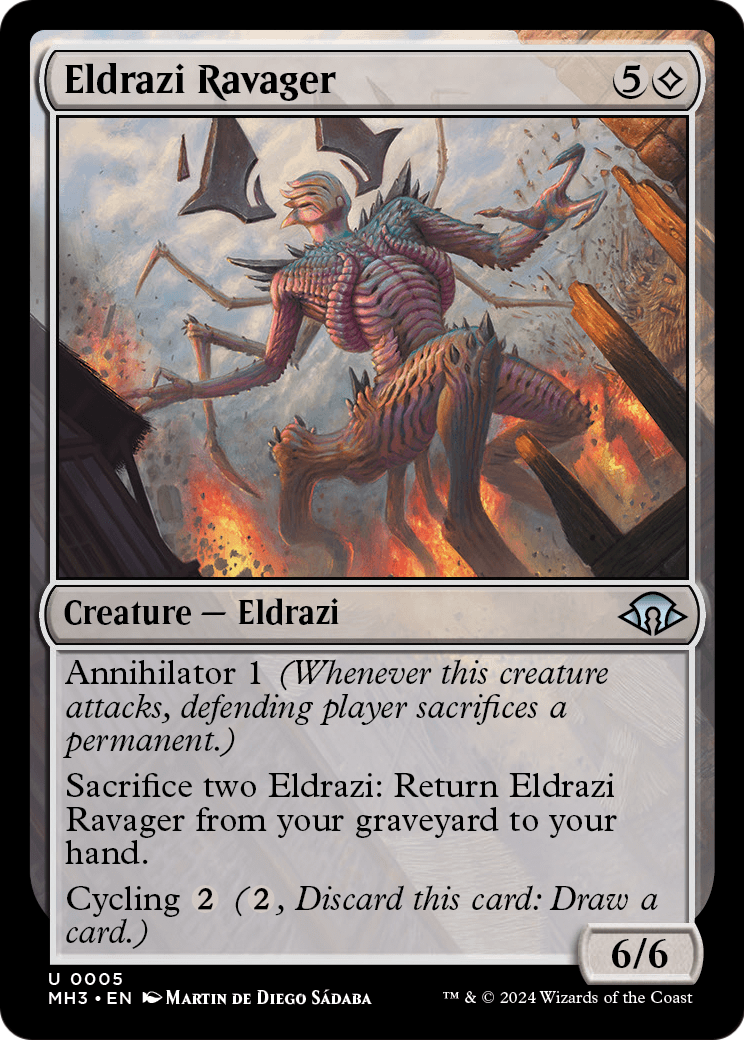 Eldrazi Ravager (MH3-005) - Modern Horizons 3