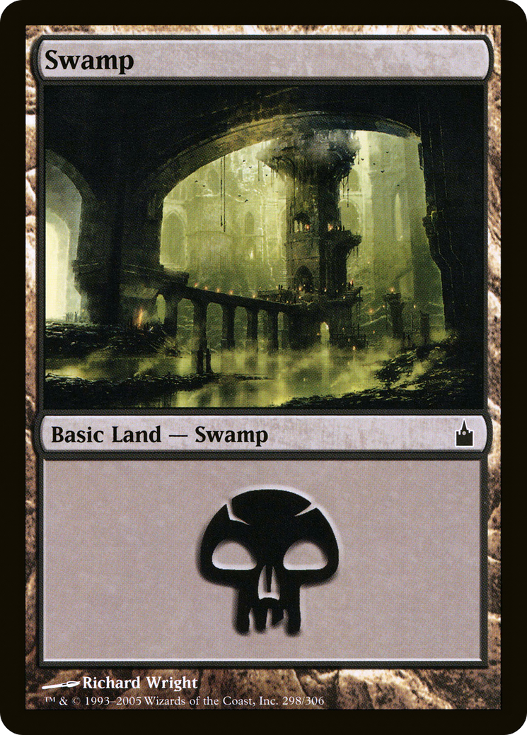 Swamp (298) (RAV-298) - Ravnica: City of Guilds Foil