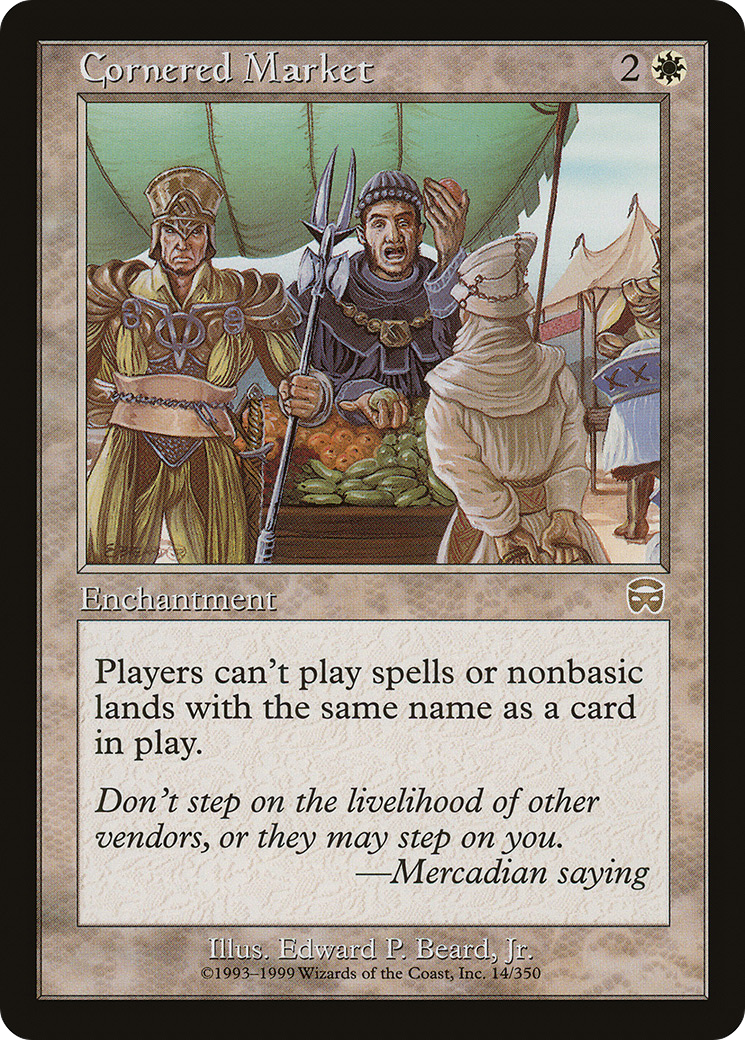 Cornered Market (MMQ-014) - Mercadian Masques