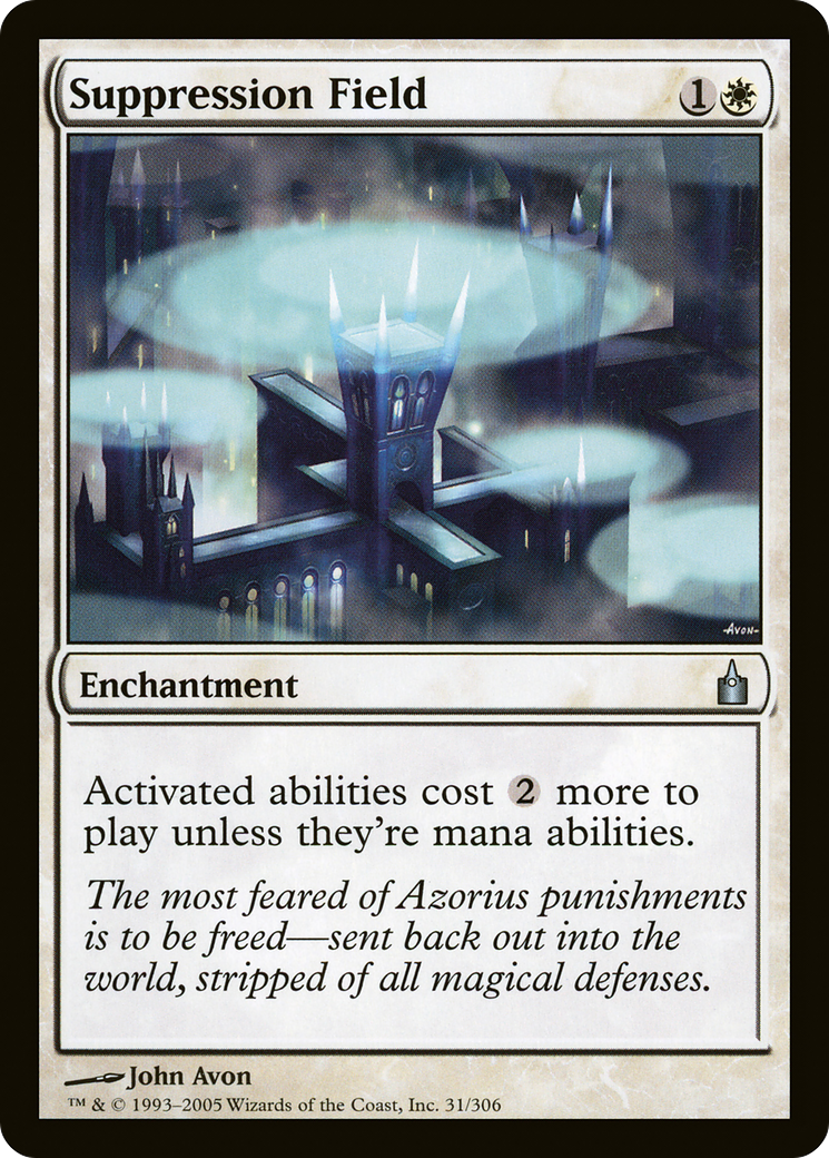 Suppression Field (RAV-031) - Ravnica: City of Guilds