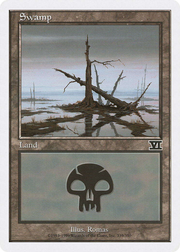 Swamp (339) (6ED-339) - Classic Sixth Edition