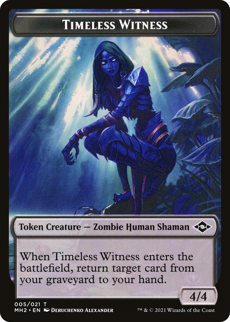 Timeless Witness Token (MH2-005) - Modern Horizons 2 Tokens