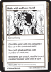 Rule with an Even Hand (MB2PC-) - Mystery Booster 2