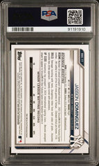 2021 Bowman Chrome Draft B&W Raywave #BDC77 Jasson Dominguez PSA 10 | Eastridge Sports Cards