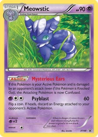 Meowstic - XY48 (XY48/211) Holofoil [XY Promos] - Promo