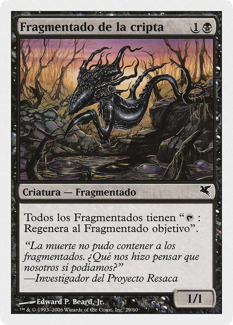 Crypt Sliver (PSAL-D29) - Salvat 2005