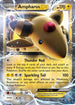 Ampharos EX 027  - Holofoil XY  Ancient Origins - Ultra Rare