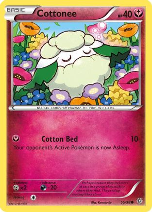 Cottonee (055/98) [Ancient Origins] - Common