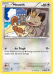 Meowth 061  - Reverse Holofoil XY  Ancient Origins - Common