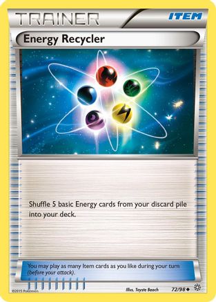 Energy Recycler (072/98) Reverse Holofoil [Ancient Origins] - Uncommon