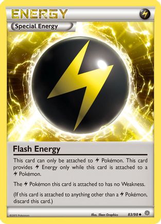 Flash Energy (083/98) Reverse Holofoil [Ancient Origins] - Uncommon