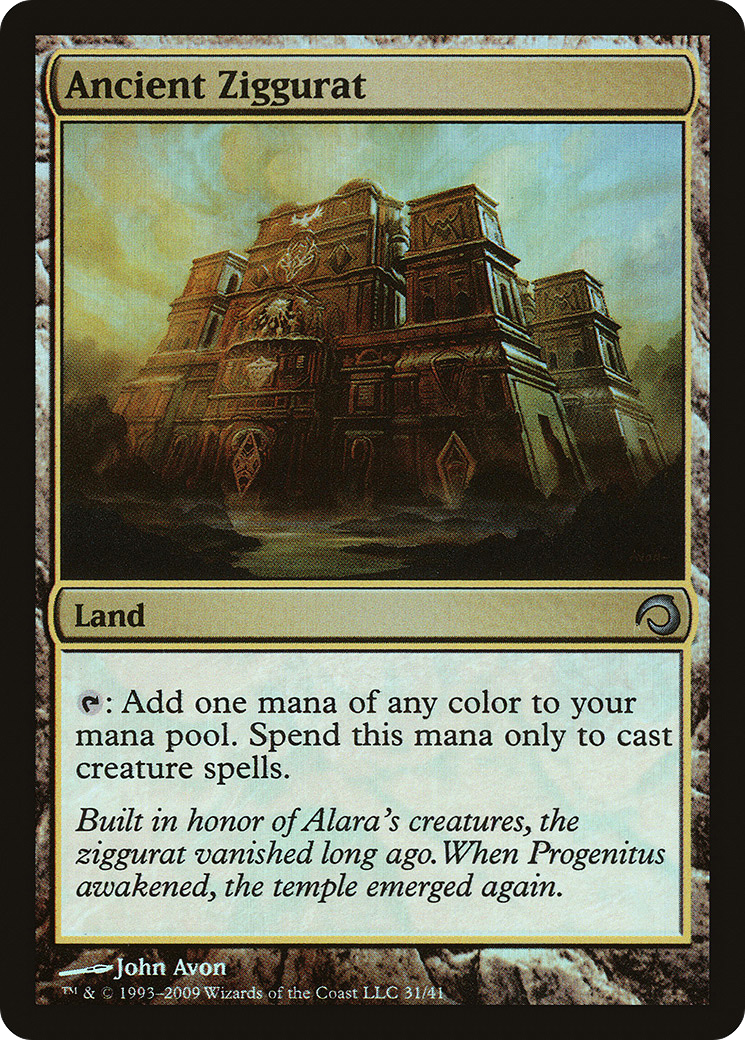 Ancient Ziggurat (PDS-031) - Premium Deck Series: Slivers Foil
