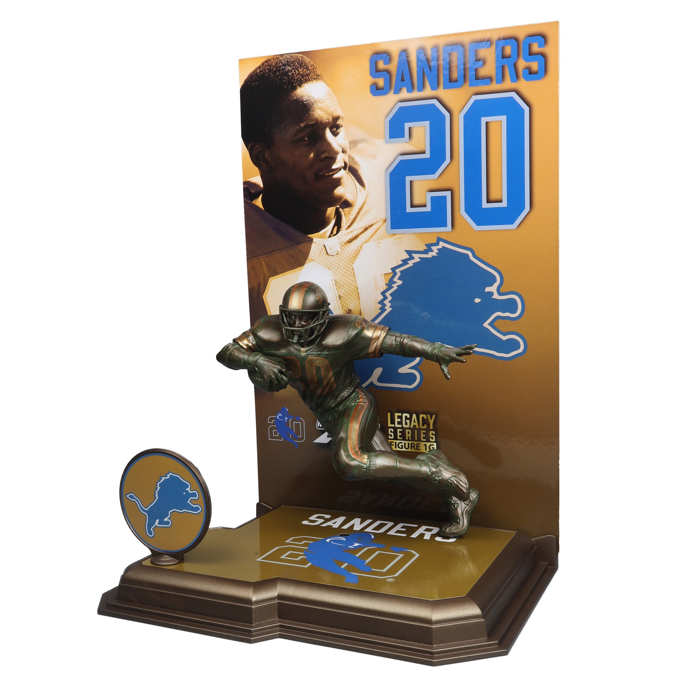 McFarlane's SportsPicks Legacy Series: Gold Label - Barry Sanders (Bronze) | Eastridge Sports Cards