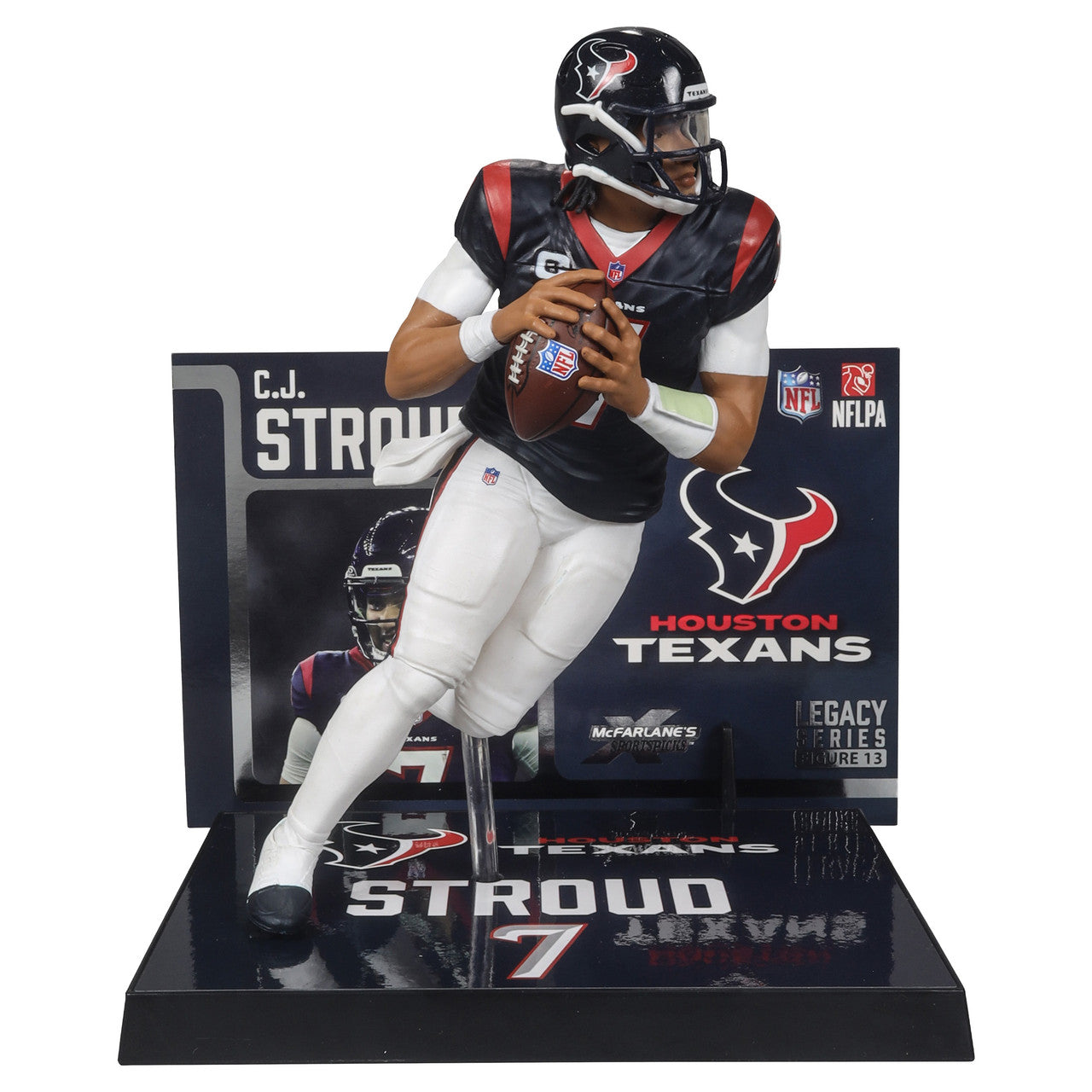 McFarlane NFL Posed - C.J. Stroud (Blue)