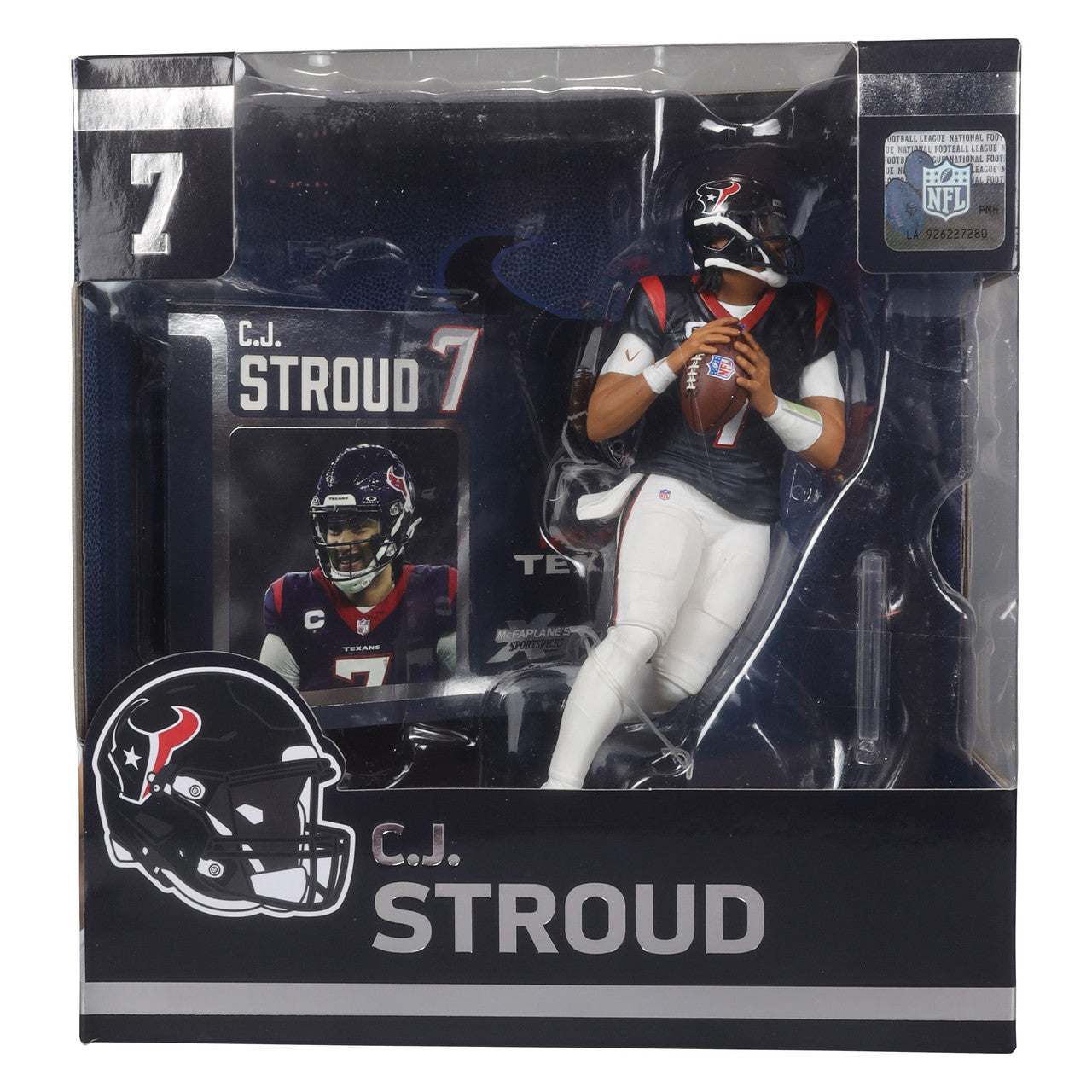 McFarlane NFL Posed - C.J. Stroud (Blue)
