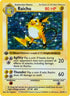 Raichu  - 1st Edition Holofoil Base Set Shadowless - Holo Rare