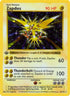 Zapdos  - 1st Edition Holofoil Base Set Shadowless - Holo Rare