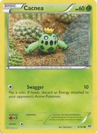 Cacnea (004/162) Reverse Holofoil [BREAKthrough] - Common
