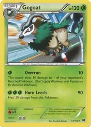Gogoat (017/162) Reverse Holofoil [BREAKthrough] - Uncommon