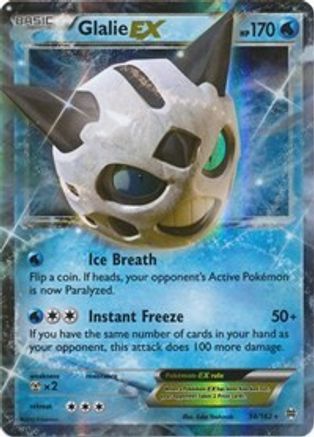 Glalie EX (034/162) Holofoil [BREAKthrough] - Ultra Rare