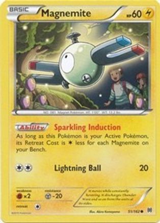 Magnemite (051/162) Reverse Holofoil [BREAKthrough] - Common