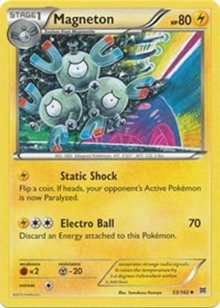 Magneton (053/162) Reverse Holofoil [BREAKthrough] - Uncommon