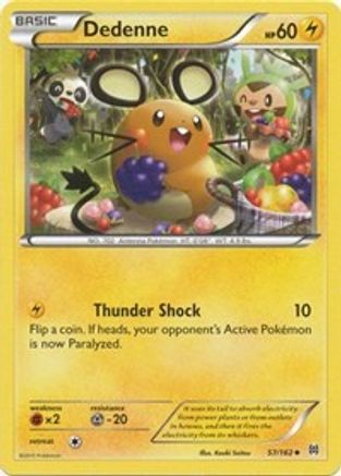 Dedenne (057/162) Reverse Holofoil [BREAKthrough] - Uncommon