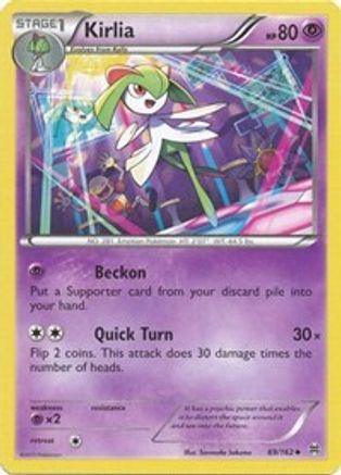 Kirlia (069/162) Reverse Holofoil [BREAKthrough] - Uncommon