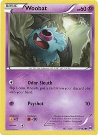 Woobat (071/162) Reverse Holofoil [BREAKthrough] - Common