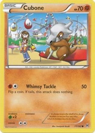 Cubone (077/162) Reverse Holofoil [BREAKthrough] - Common