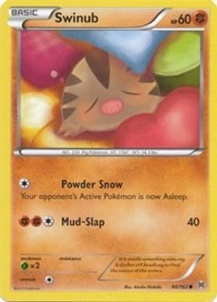 Swinub (080/162) Reverse Holofoil [BREAKthrough] - Common