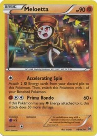 Meloetta (085/162) Holofoil [BREAKthrough] - Holo Rare