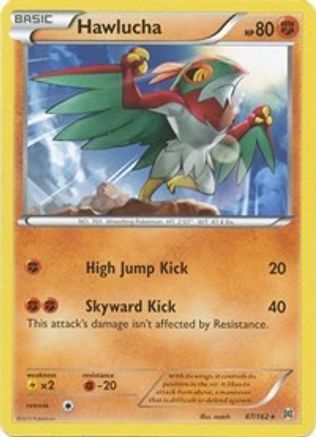 Hawlucha (087/162) Reverse Holofoil [BREAKthrough] - Rare