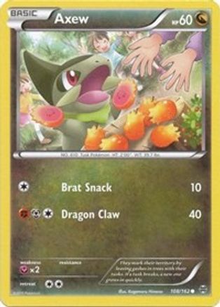 Axew (108/162) Reverse Holofoil [BREAKthrough] - Common