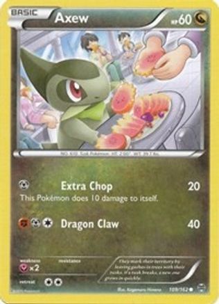 Axew (109/162) Reverse Holofoil [BREAKthrough] - Common