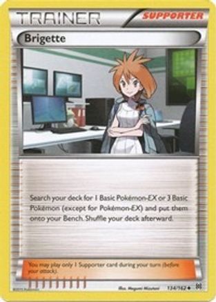 Brigette (134/162) Reverse Holofoil [BREAKthrough] - Uncommon