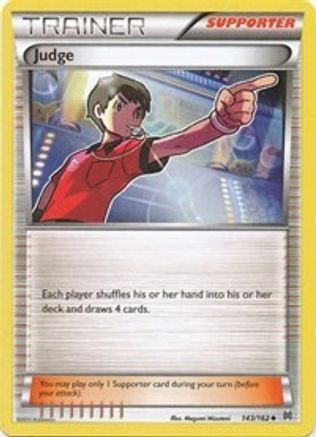 Judge (143/162) Reverse Holofoil [BREAKthrough] - Uncommon