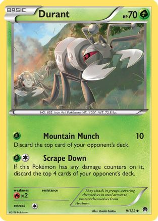 Durant (9/122) Reverse Holofoil [BREAKpoint] - Uncommon